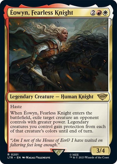 Eowyn, Fearless Knight - Foil