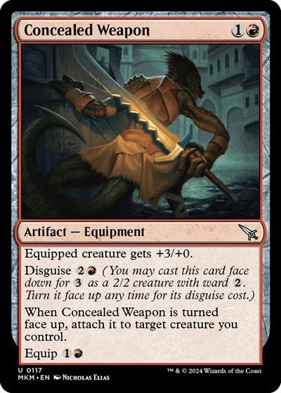 Concealed Weapon - Foil