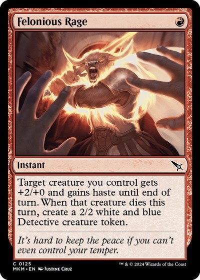 Felonious Rage - Foil