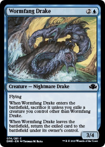 Wormfang Drake - Foil