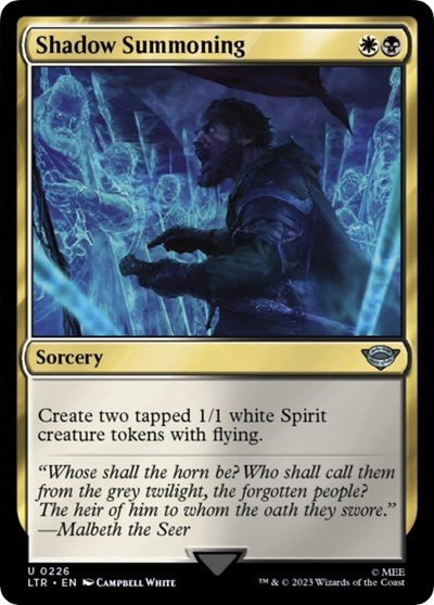 Shadow Summoning - Foil
