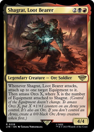 Shagrat, Loot Bearer - Foil