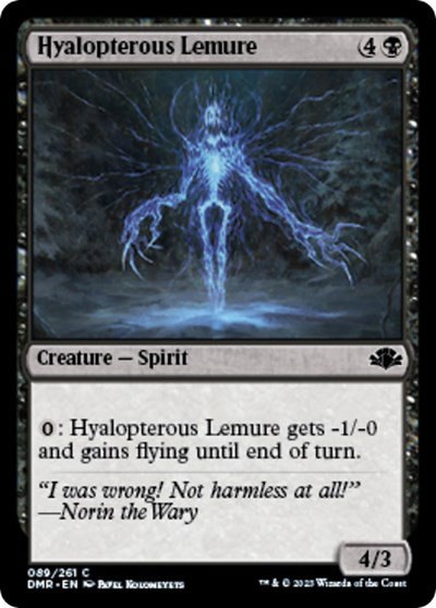 Hyalopterous Lemure - Foil