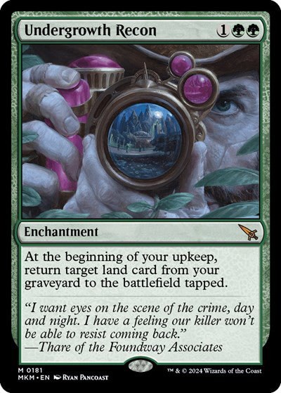 Undergrowth Recon - Foil