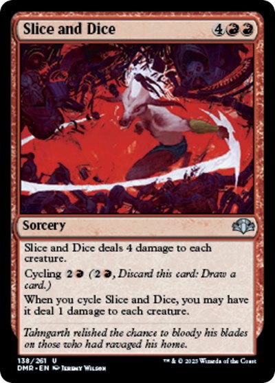 Slice and Dice - Foil
