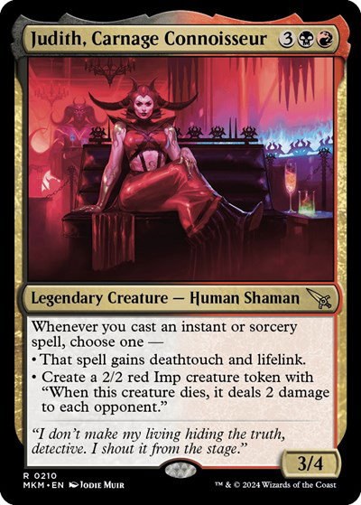 Judith, Carnage Connoisseur - Foil