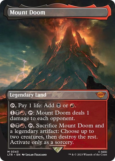 Mount Doom - Foil