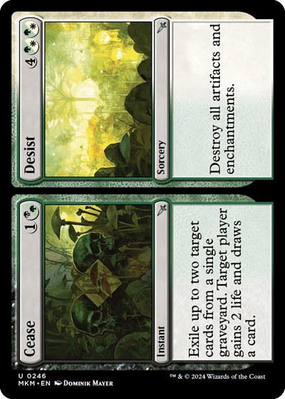 Cease // Desist - Foil