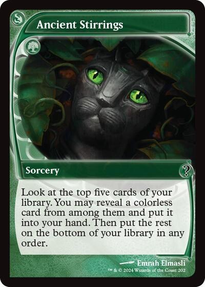 Ancient Stirrings - Foil