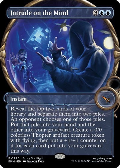 Intrude on the Mind - Foil