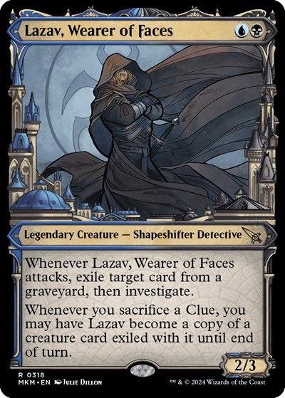 Lazav, Wearer of Faces - Showcase Foil