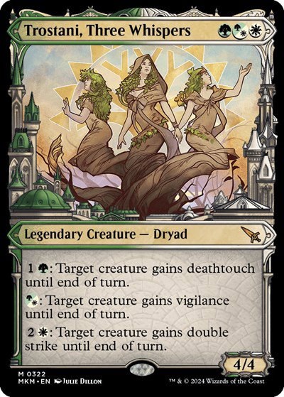 Trostani, Three Whispers - Showcase Foil