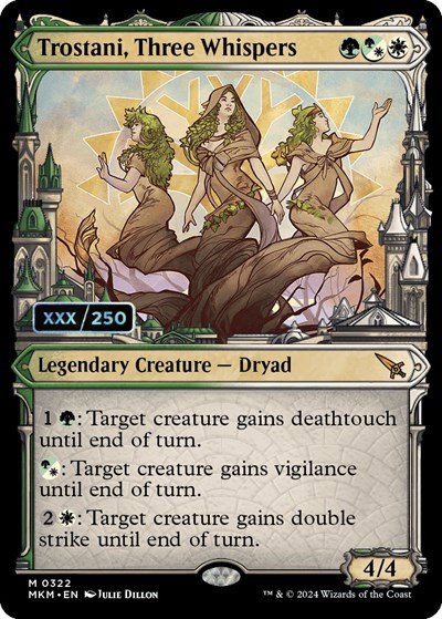 Trostani, Three Whispers - Serial Numbered