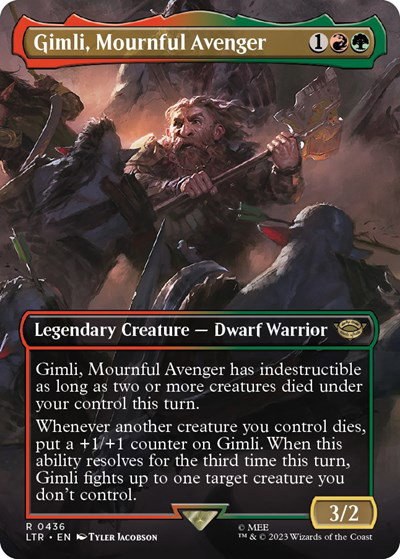 Gimli, Mournful Avenger - Foil