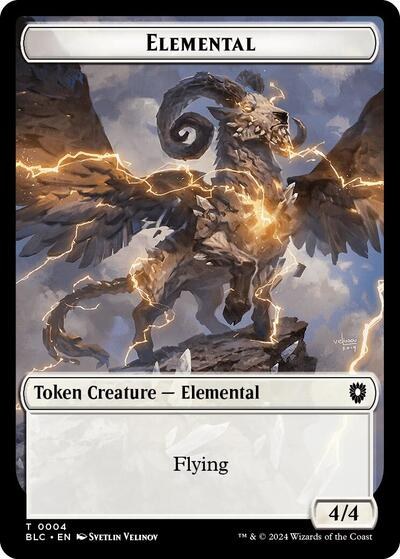Elemental // Shark Double-Sided Token