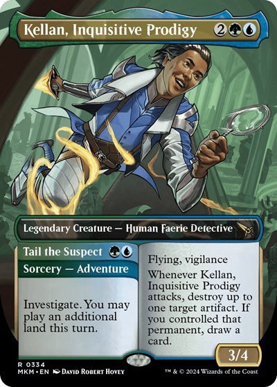 Kellan, Inquisitive Prodigy - Foil