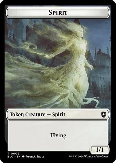 Spirit // Faerie Double-Sided Token