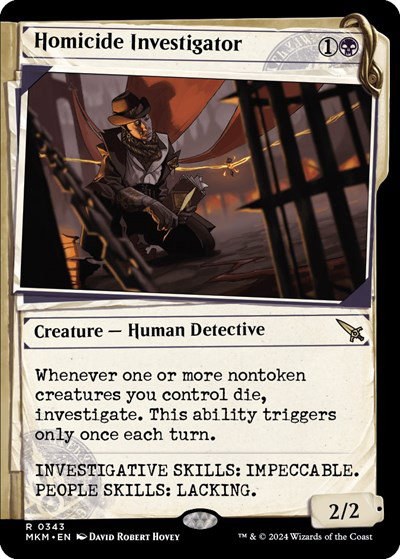 Homicide Investigator - Foil