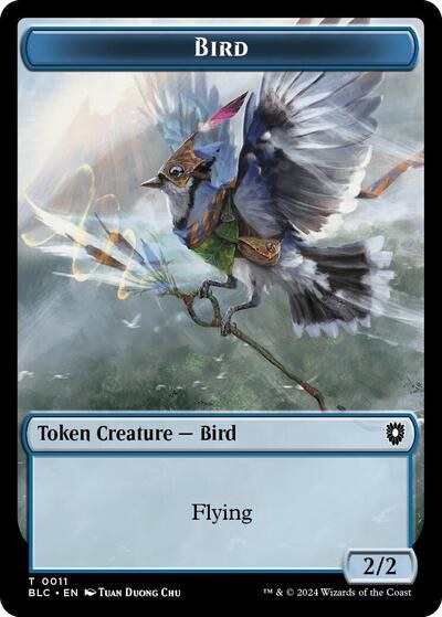 Bird (0011) // Shark Double-Sided Token
