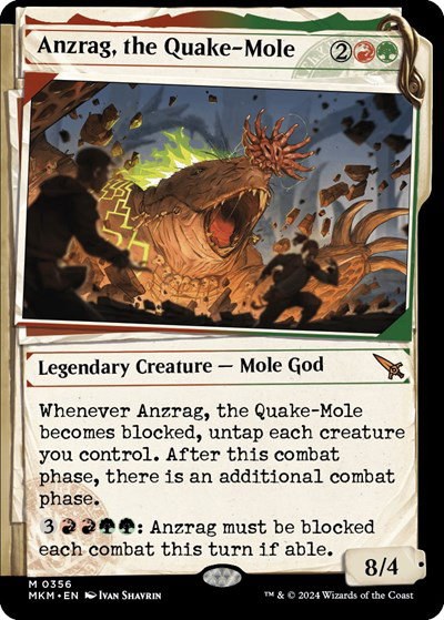 Anzrag, the Quake-Mole