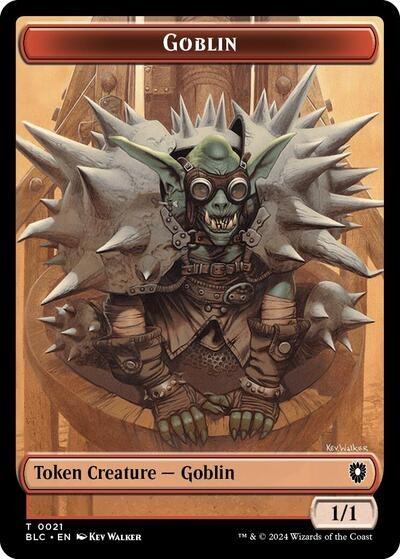 Goblin // Thopter Double-Sided Token