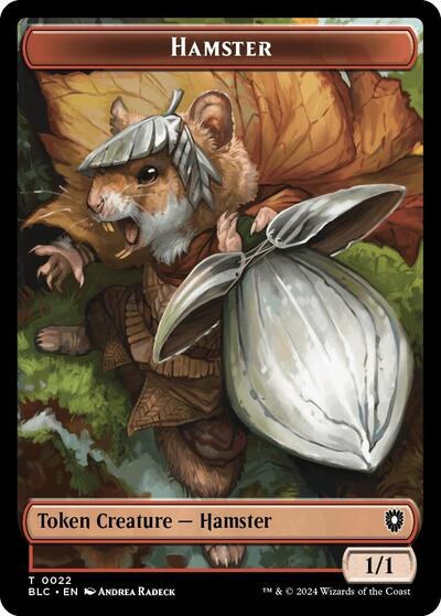 Hamster // Beast (0024) Double-Sided Token
