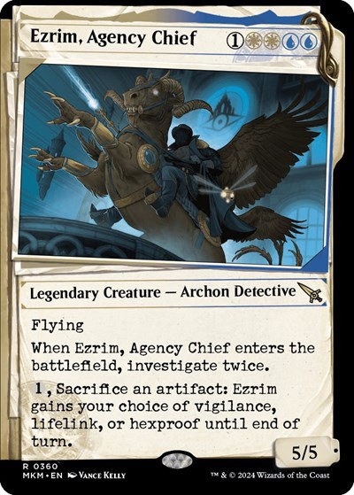 Ezrim, Agency Chief - Foil