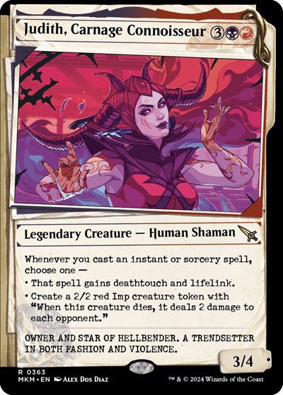 Judith, Carnage Connoisseur - Foil