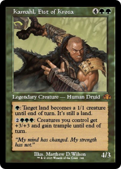 Kamahl, Fist of Krosa - Foil