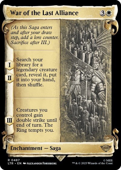 War of the Last Alliance - Foil