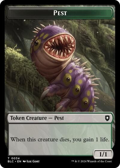 Pest // Shapeshifter Double-Sided Token
