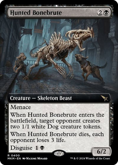 Hunted Bonebrute - Foil