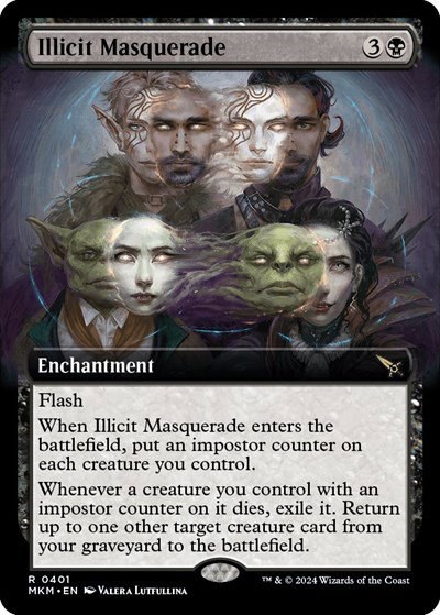 Illicit Masquerade - Foil