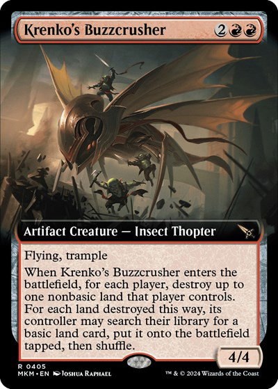 Krenko's Buzzcrusher - Foil