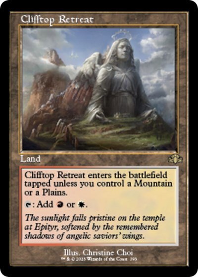 Clifftop Retreat - Foil