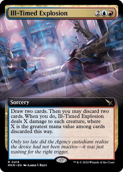 Ill-Timed Explosion - Foil