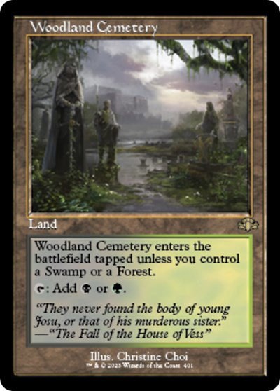 Woodland Cemetery - Foil