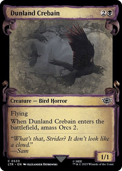 Dunland Crebain - Foil