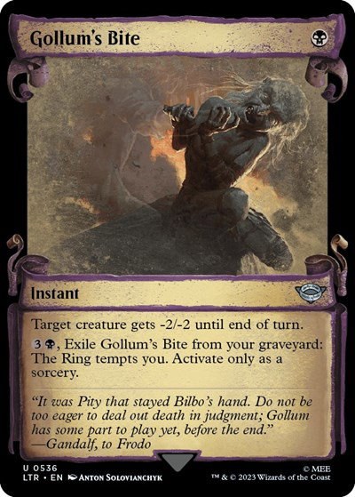 Gollum's Bite - Foil