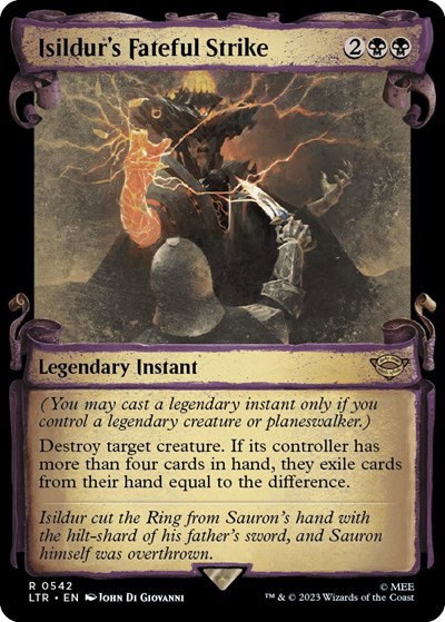 Isildur's Fateful Strike