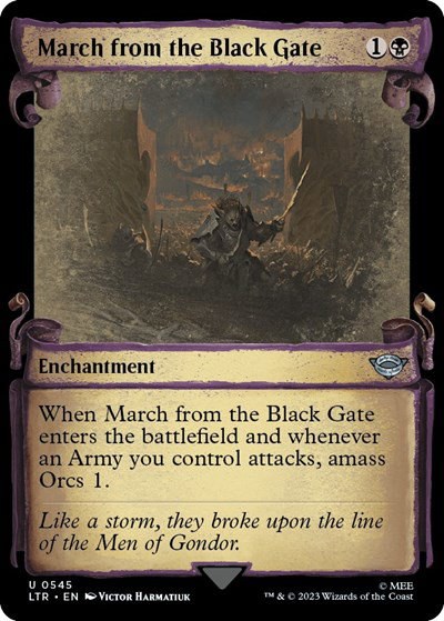 March from the Black Gate