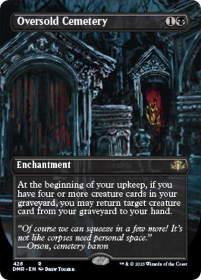Oversold Cemetery - Foil