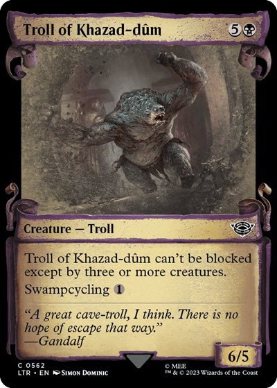 Troll of Khazad-dum - Foil