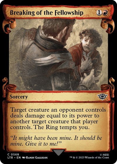 Breaking of the Fellowship - Foil