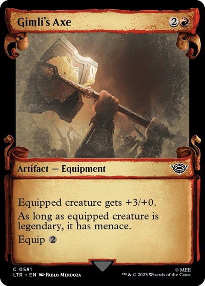 Gimli's Axe - Foil