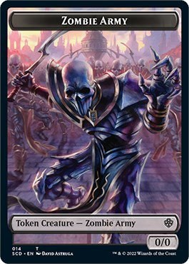 Zombie Army Double-Sided Token - Normal Zombie Army Double Side
