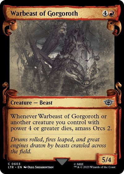 Warbeast of Gorgoroth - Foil