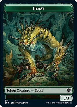 Beast Double-Sided Token - Normal Beast Double Sided Toke
