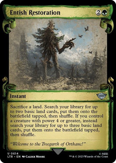 Entish Restoration - Foil