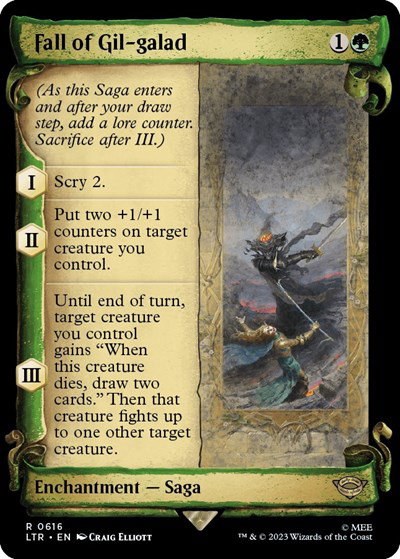 Fall of Gil-galad - Foil